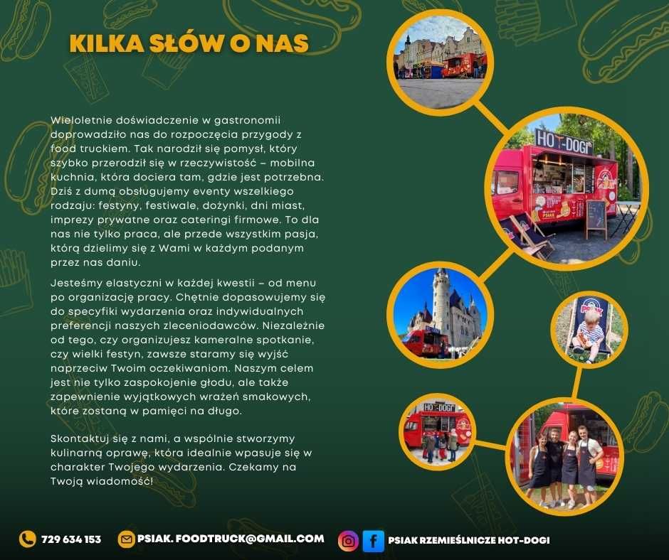 Food Truck na Twoje wydarzenie! Obsługa imprez, catering firmowy