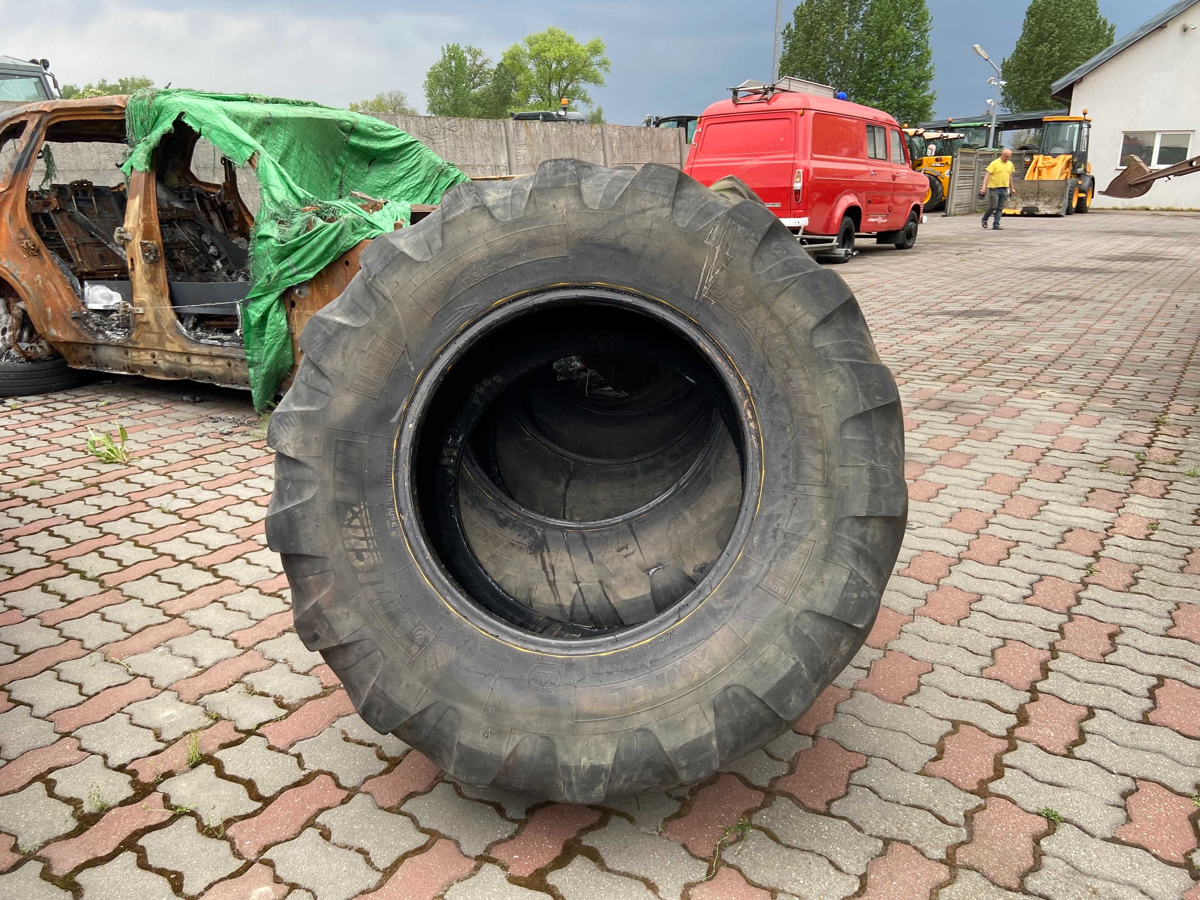 Opony Opona MICHELIN 460/70 R24 Komplet 4 sztuki ładowarka JCB MANITOU