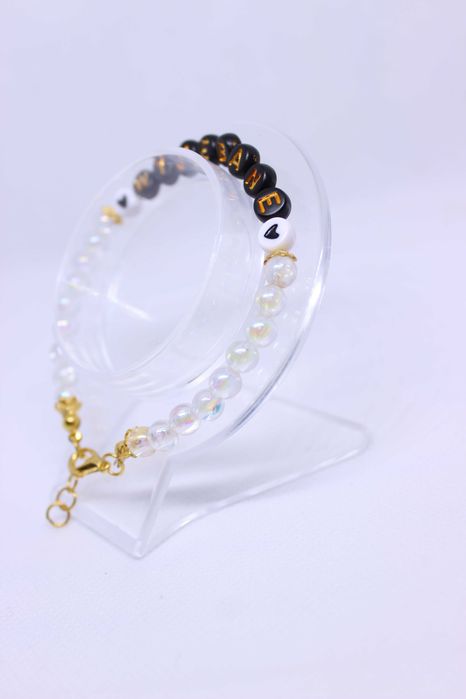 Handmade Bransoletka z odważnym Napisem Wyjątkowy Akcent Twojego Stylu