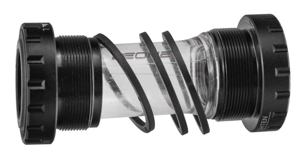 nowy SUPORT wkład SUPORTU jak SHIMANO BB52 Hollowtech - DE-ONE czarne