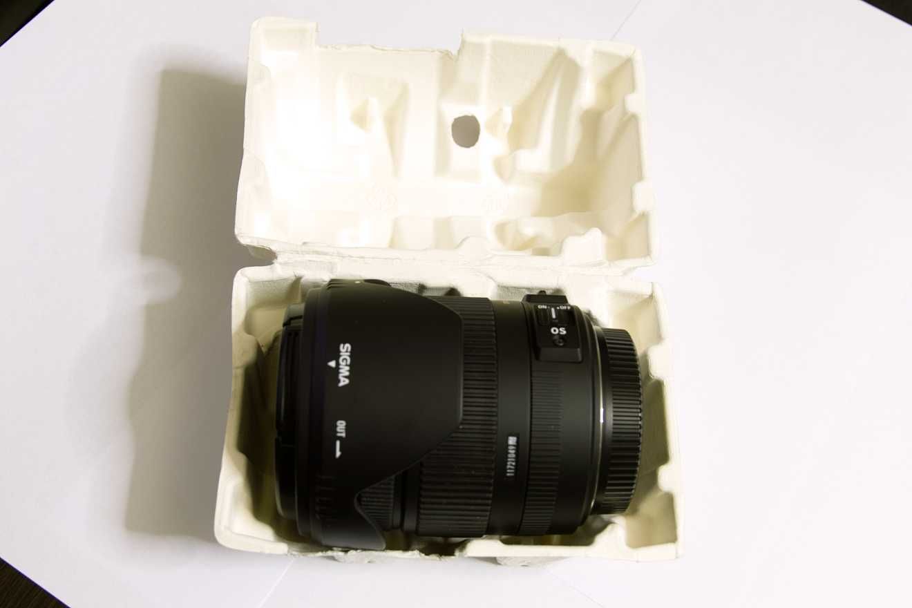 Obiektyw SIGMA DC 18-125mm 3.8-5.6 HSM mocowanie sigma w pudełku
