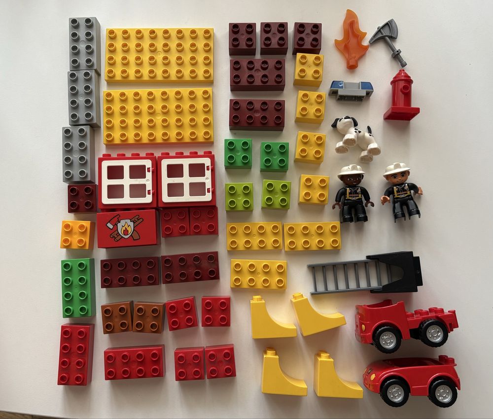 Lego duplo, пожежна станція