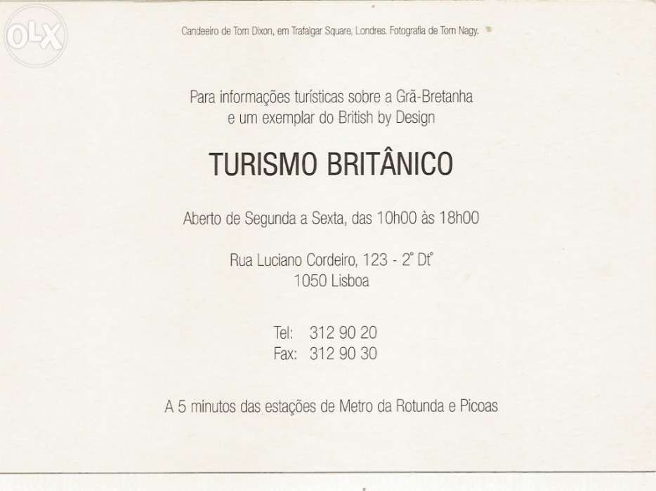 2 Postais do turismo britanico (Portes Incluídos)