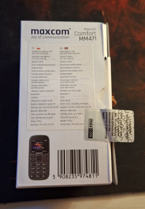 Telefon dla seniora