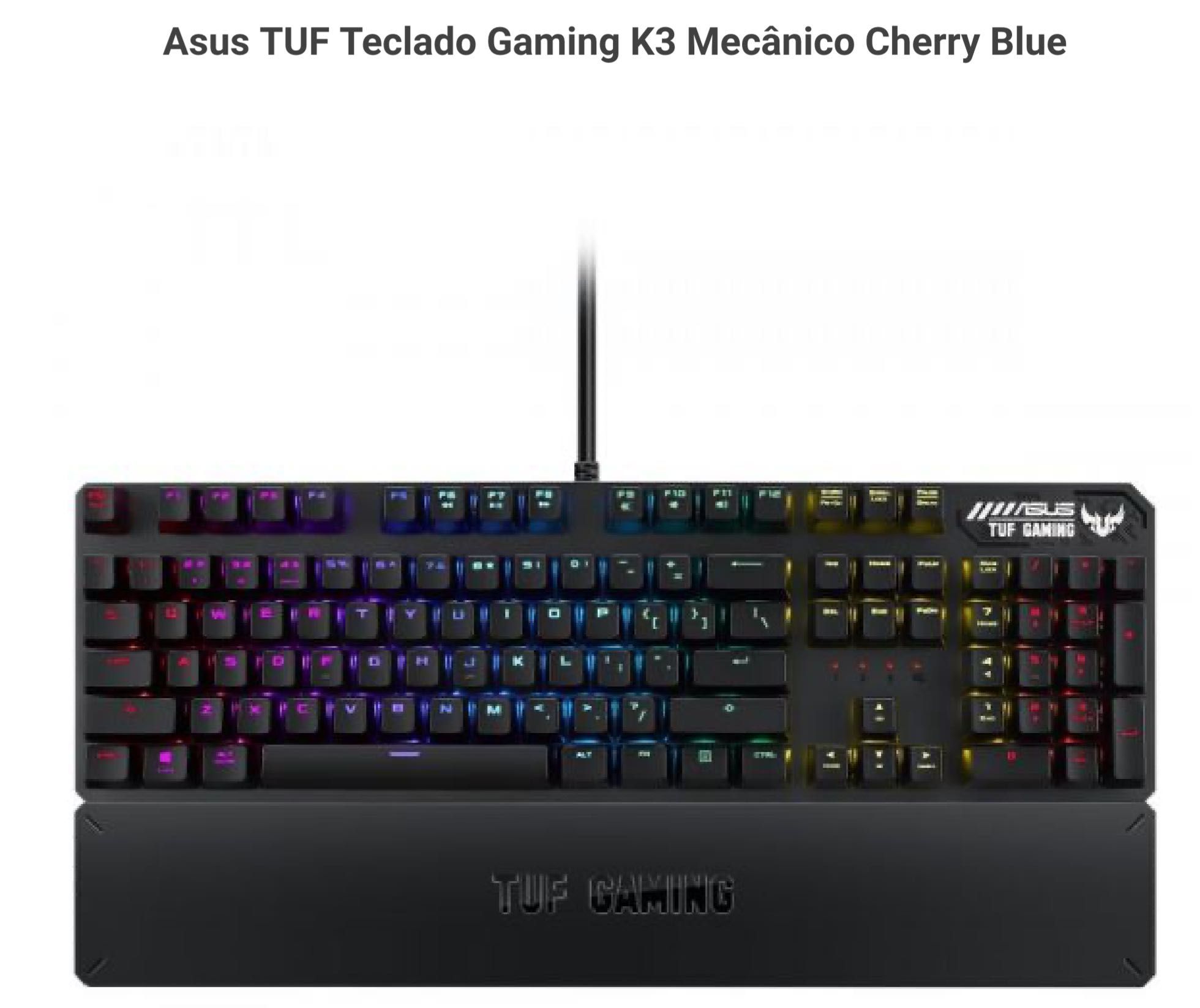 Teclado Gaming ASUS TUF K3 RGB