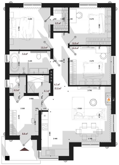 Продаж Американки 100м² 81000$