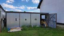 Garaż blaszany 6x6 m - solidny