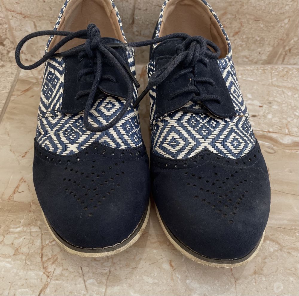 Sapatos rasos azuis (Primark, tamnho 36)