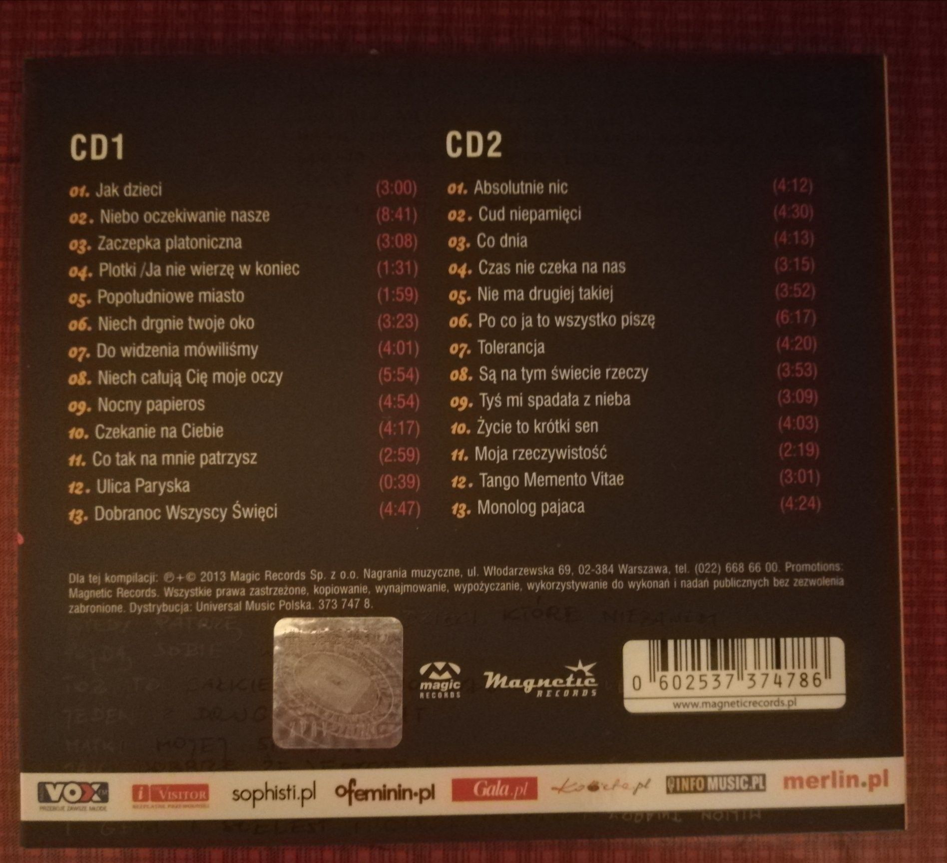 Stanisław Sojka cd Absolutnie nic