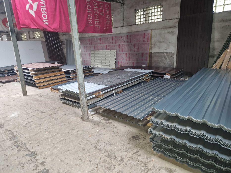 Blacha trapezowa T-18 2,00x1,14m ocynkowana