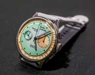 Zegarek Studio Underd0g Mint Ch0c Chip Manual Chronograph miętowy