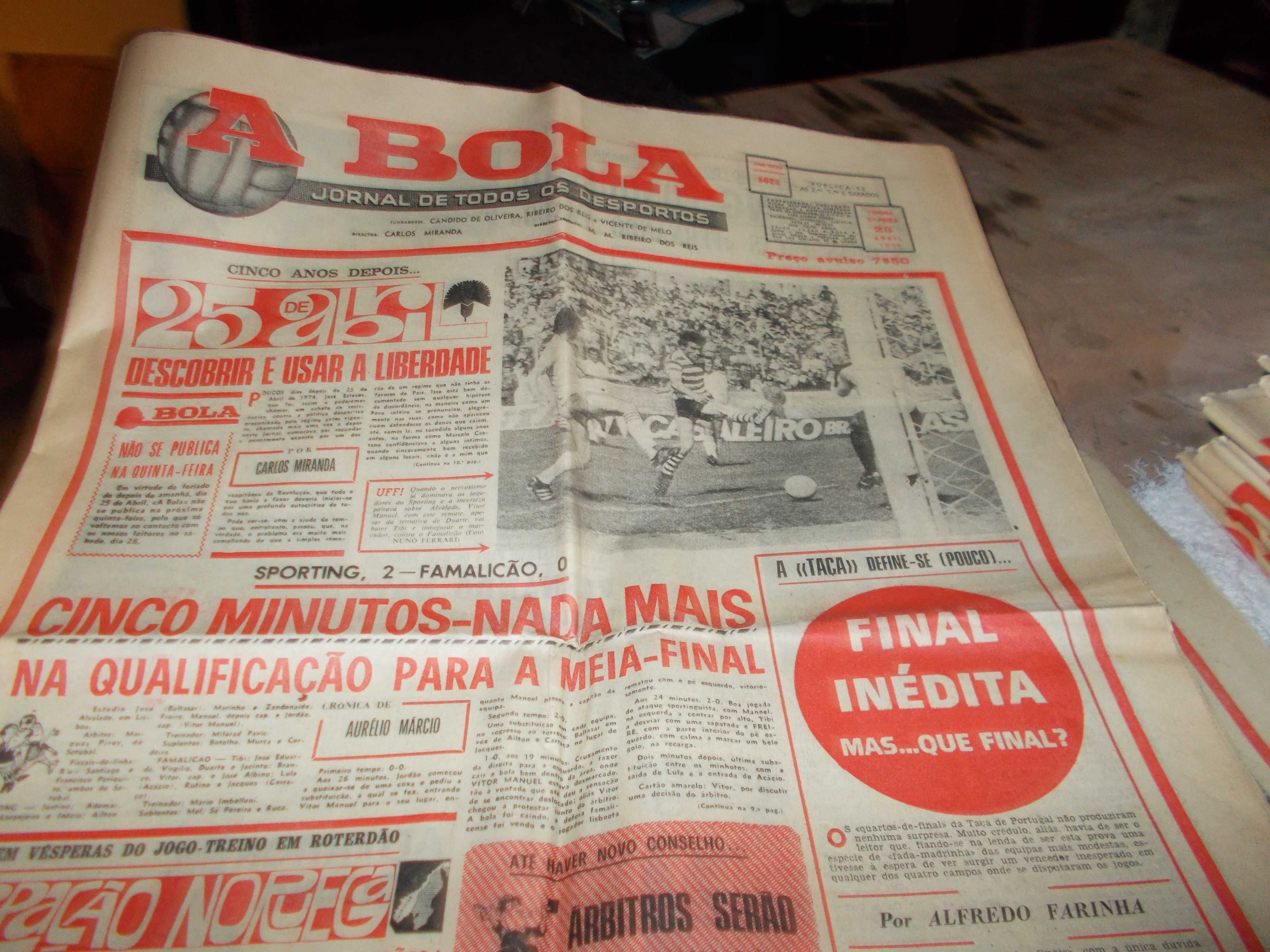 A Bola 1979 . Lote 20 números.