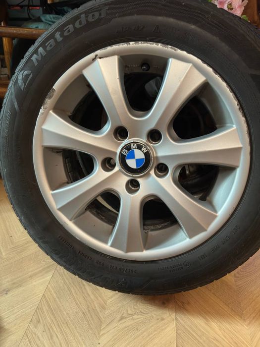 Диски колеса бмв e90/e87 с живой резиной лето