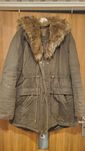 Parka z odpinanym futerkiem NEW LOOK