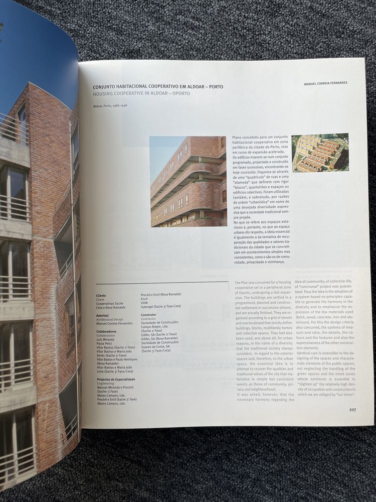 Livro Arquitectura Portuguesa Contemporânea