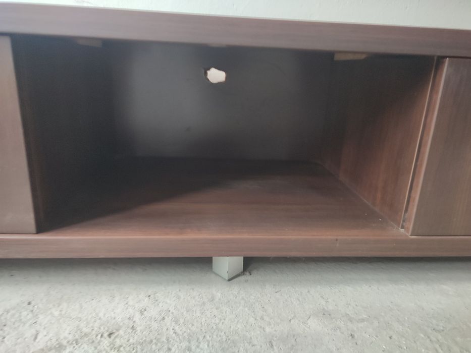 Szafka komoda RTV kolor venge wenge ciemny brąz 150cm