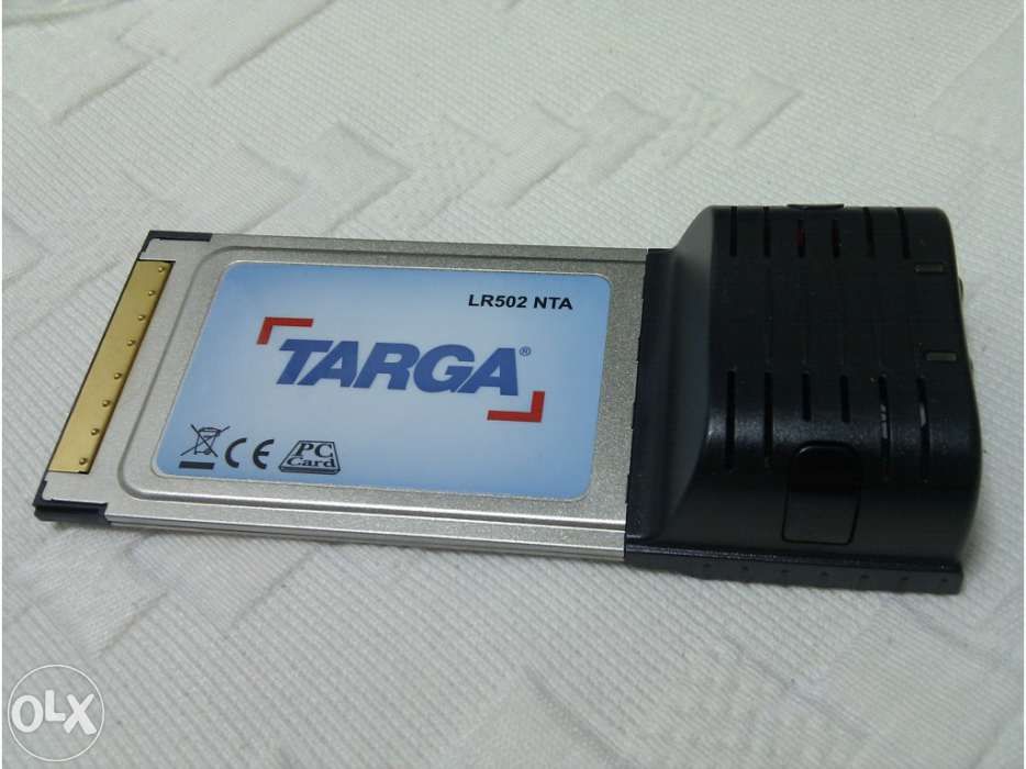 Placas PCMCIA DTV Targa & Fast Ethernet Adaptor 10/100 Mbps
