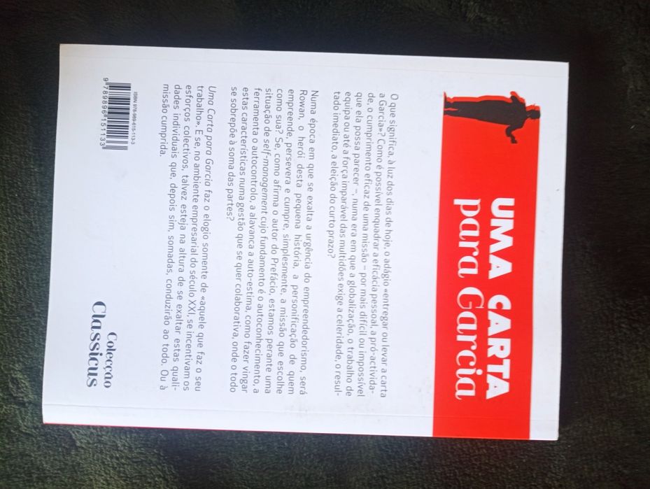 Uma Carta para Garcia 	de Raul Diniz e Elbert Hubbard	Classicus		2011