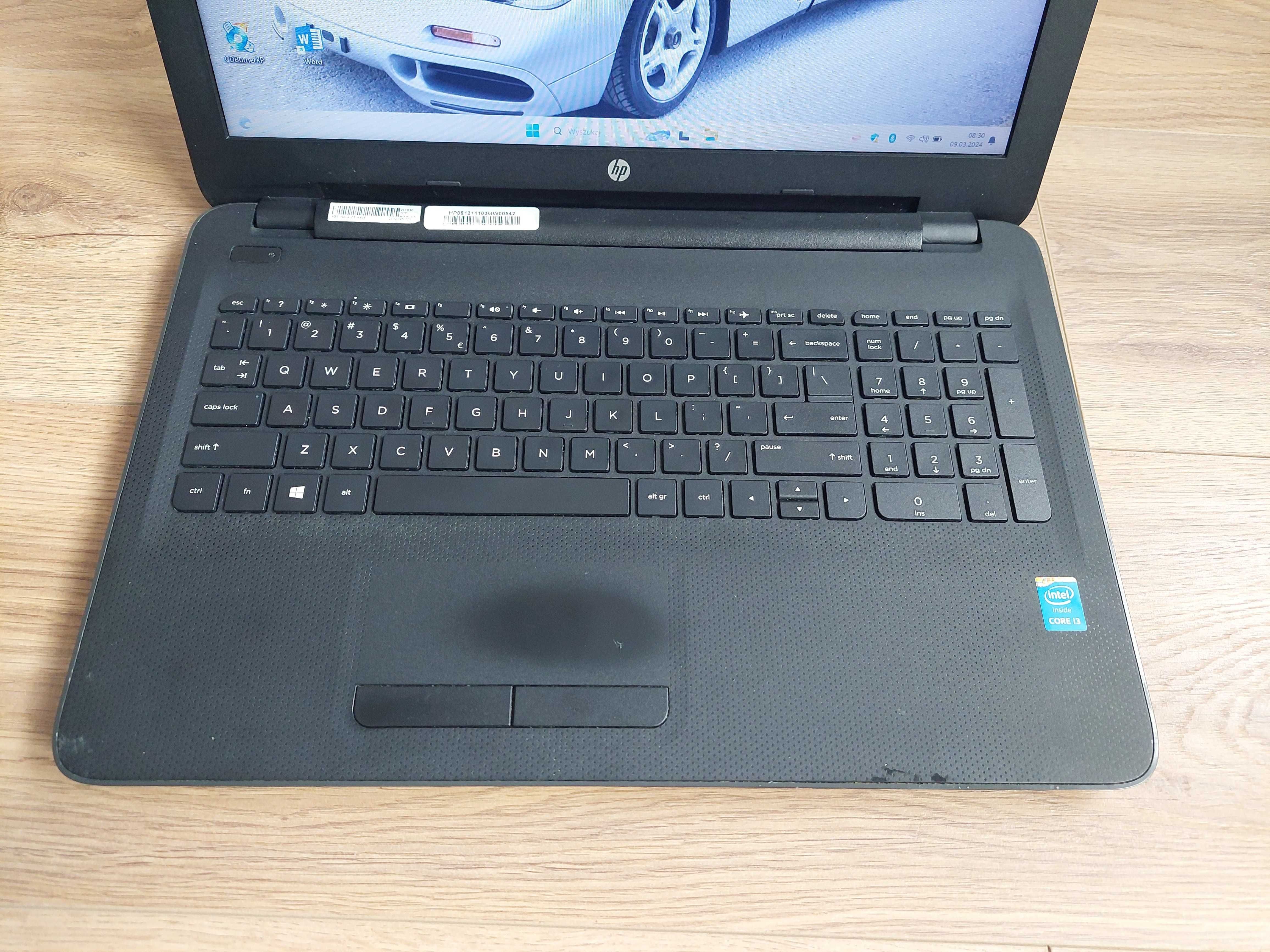 Laptop HP 250 G4 CPU: i3|RAM:4GB|SSD:240GB