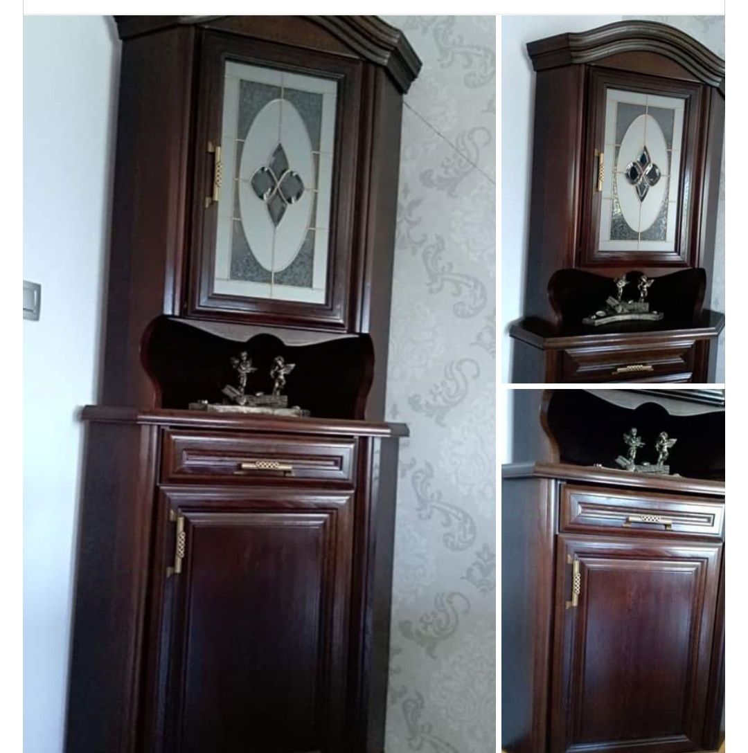 Piękna witryna rogowa