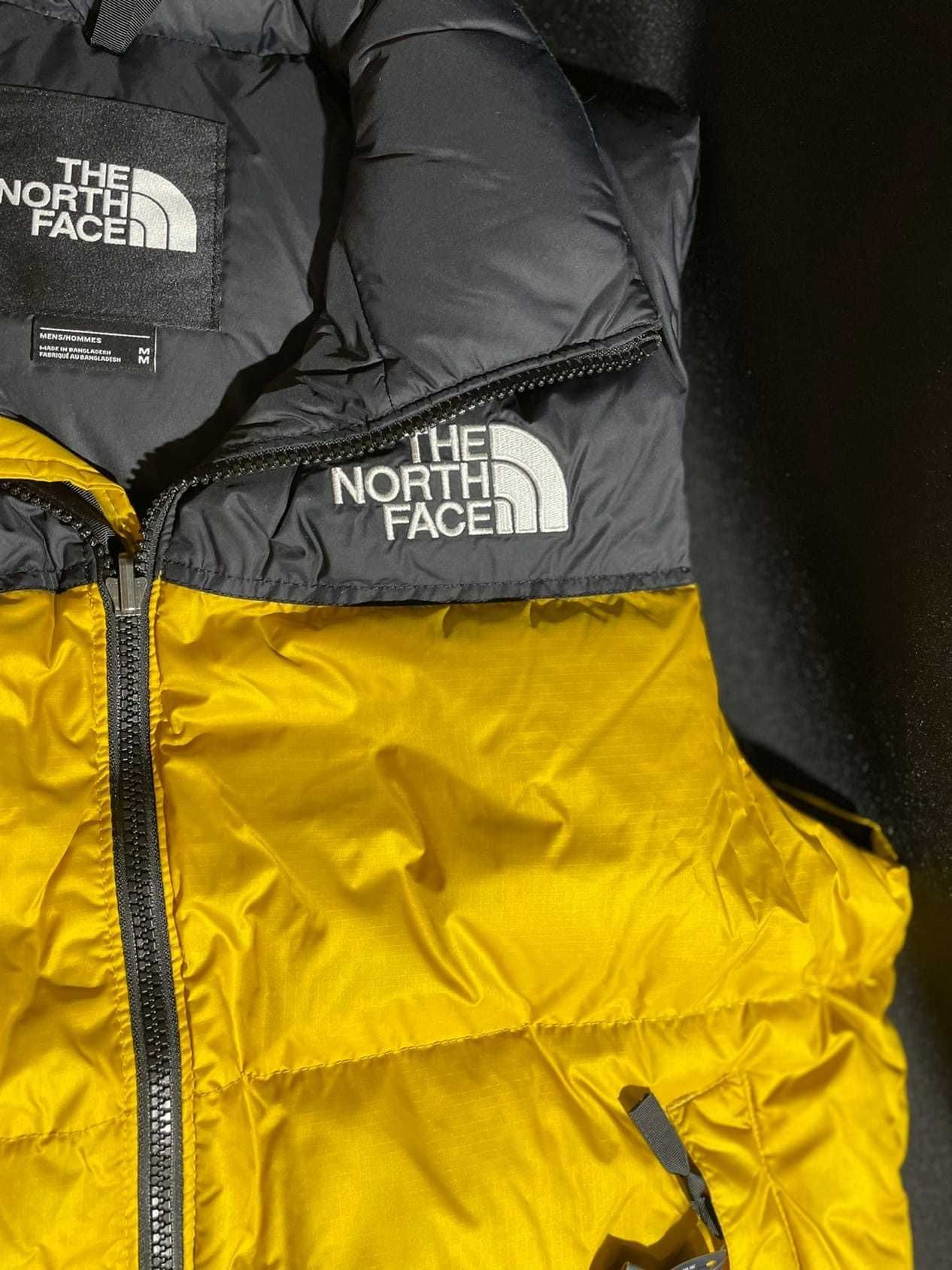 Жилетка The North Face 1996 Retro Nuptse Vest оргинал желтая