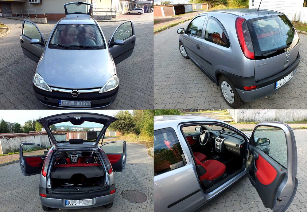 OPEL Corsa C 2002 1,0 Nowe Zimówki i Akumulator ogłoszenie prywatne