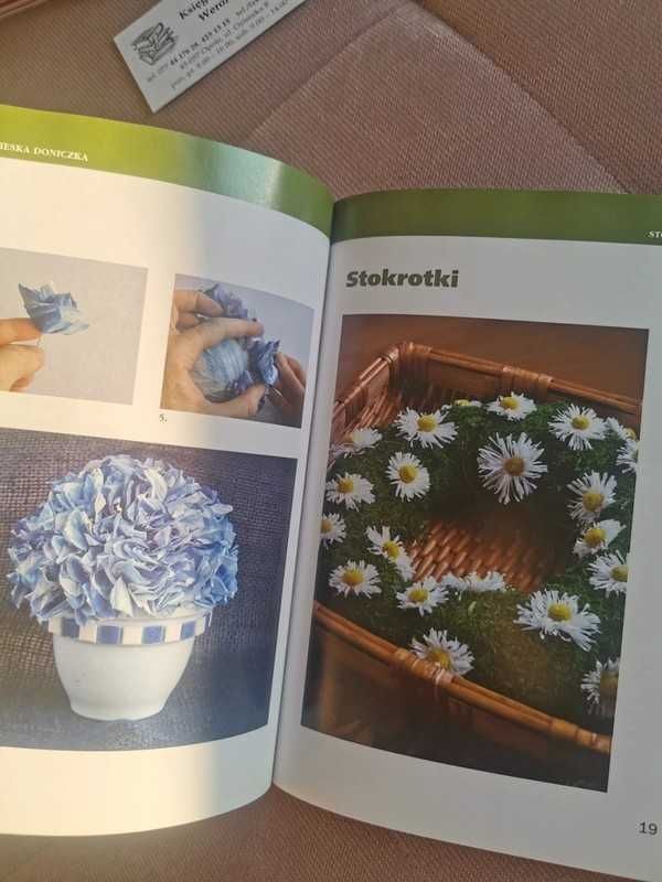 Kwiaty z papieru. Monika Brýdová. Sztuka ze sznurka TwistArt