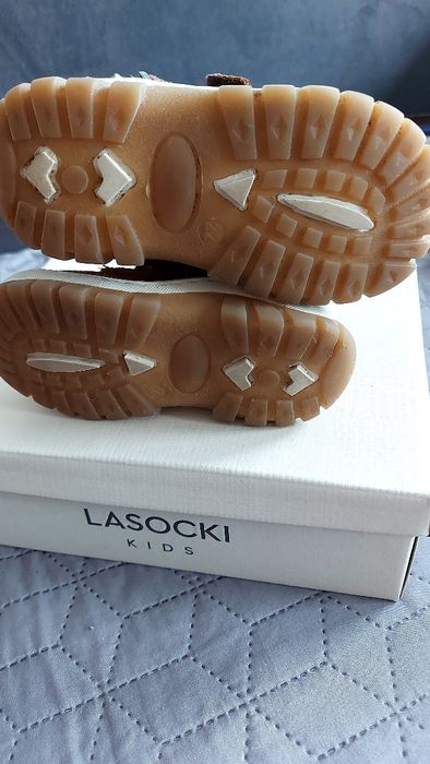 Buty chlopiece zimowe, rozmiar 22
