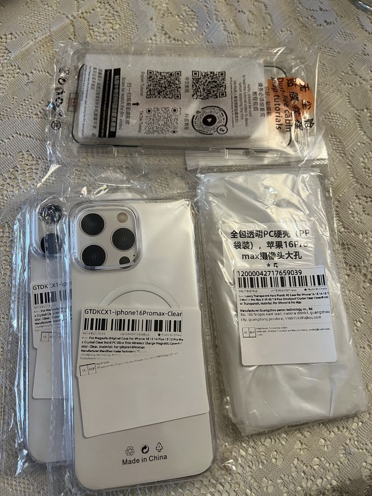 Capas para iphone 16 pro max