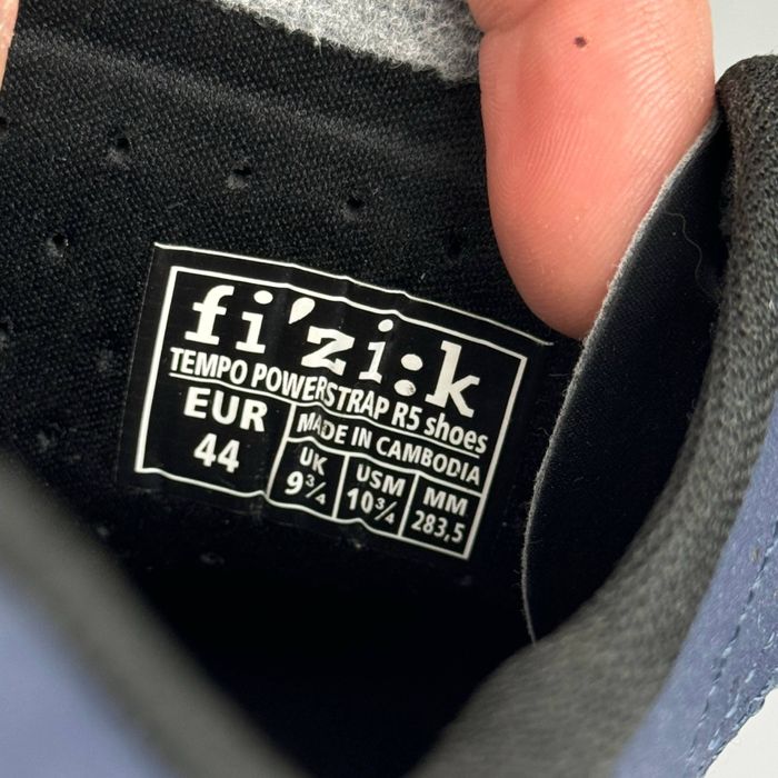 Велотуфли Fizik Tempo Powerstrap контакты шоссе вело обувь specialized