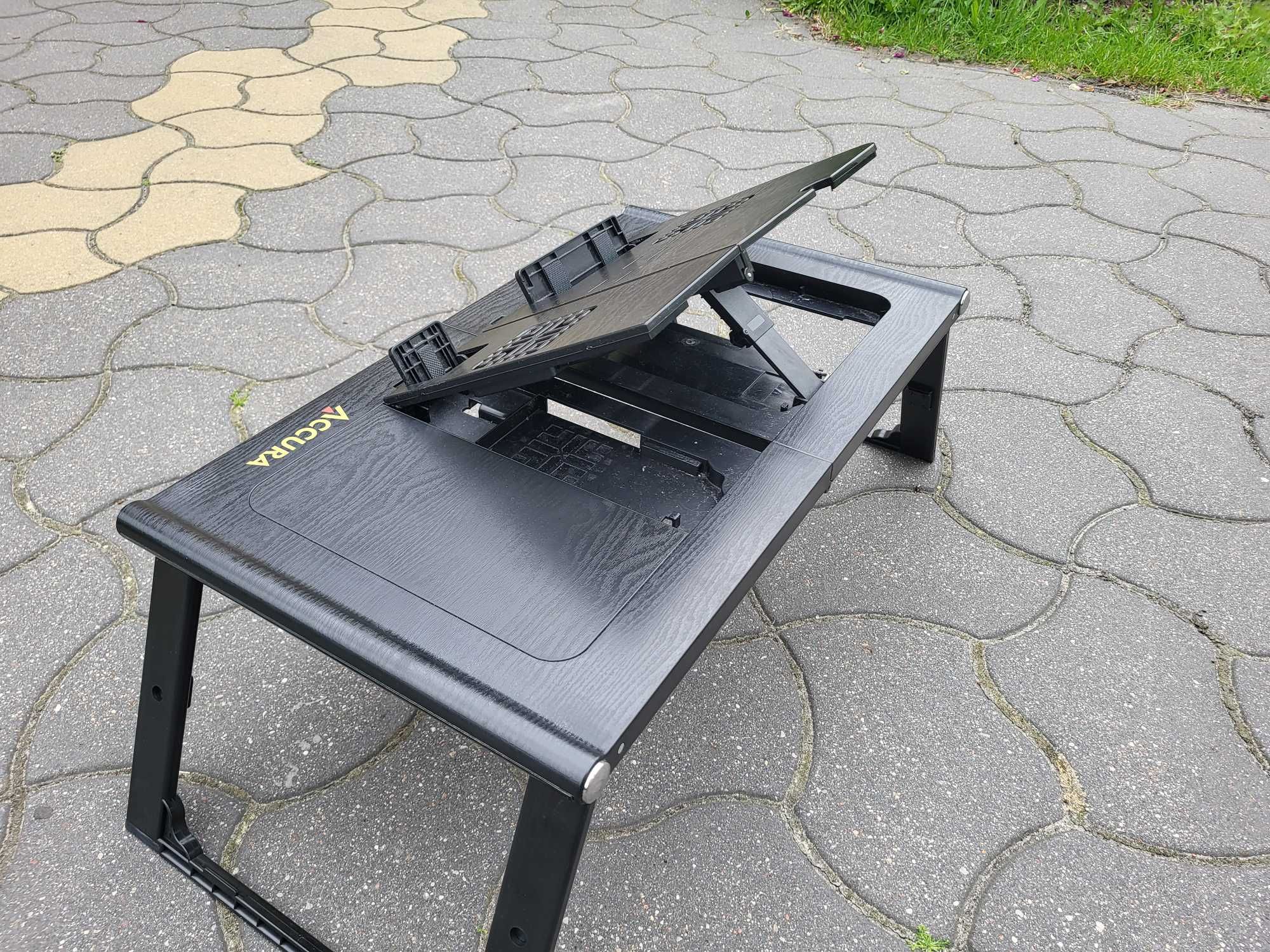 Podstawka pod laptopa Accura z wiatraczkami chłodzona do 19 cali