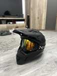 kask raven + gogle cross