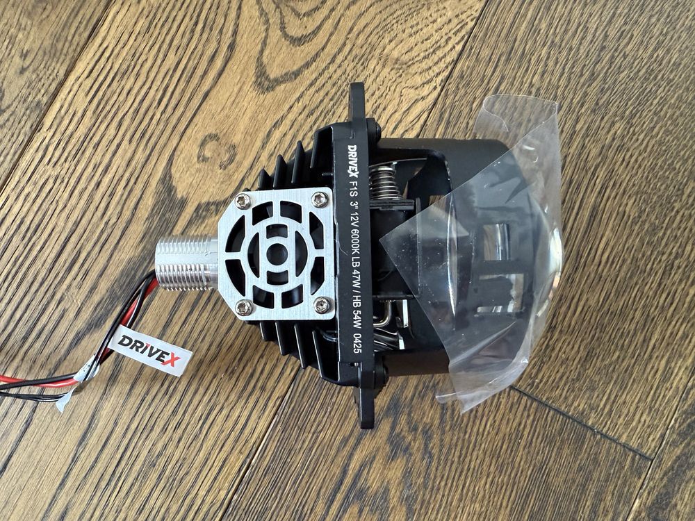 Комплект bi-LED линз driveX EVOLUTION F1S 3.0" 47/53W 6000K (2 штуки)