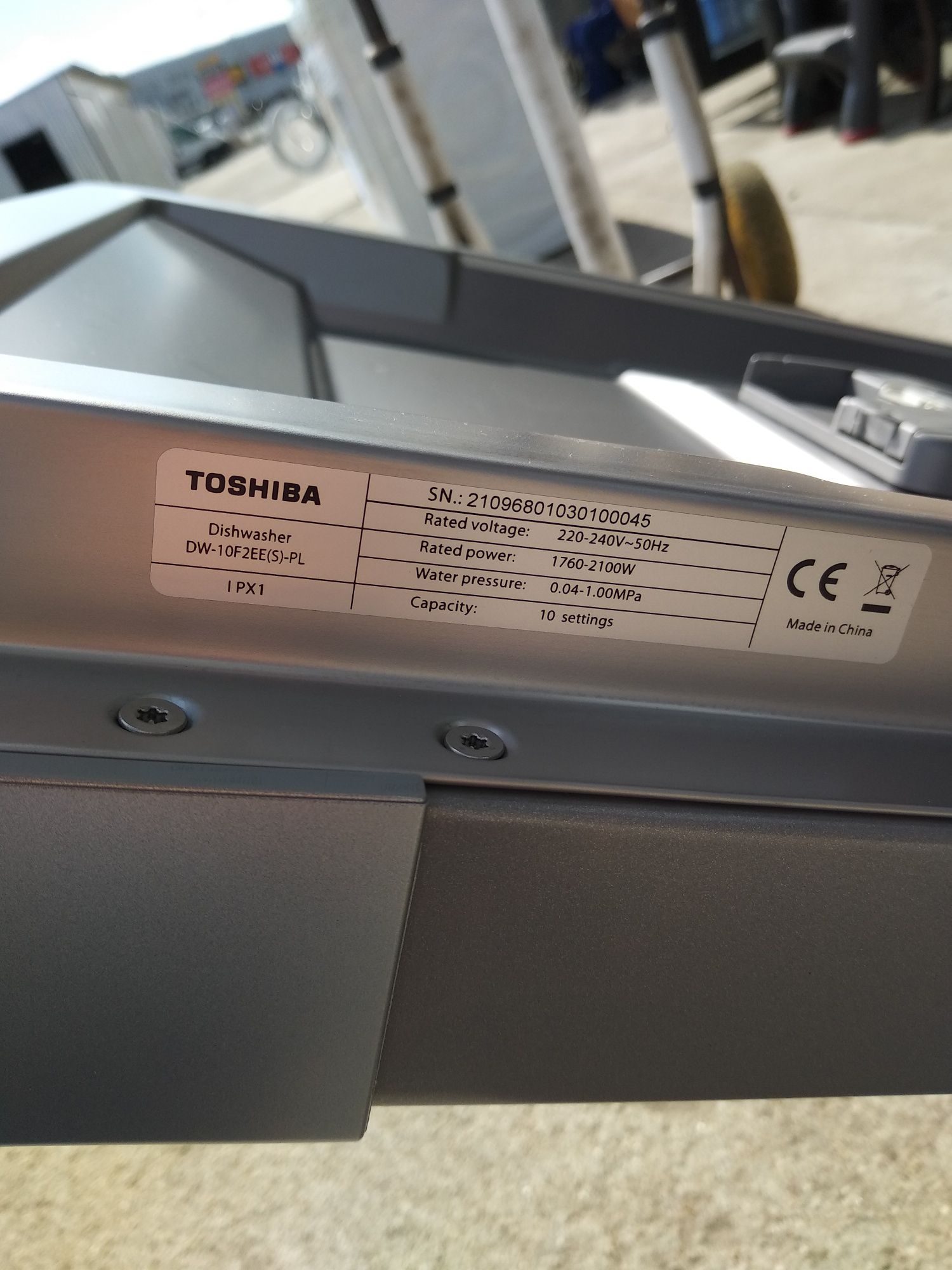 OUTLET Janki ul Wspólna 6 Zmywarka TOSHIBA DW-10F2EE(S)-PL