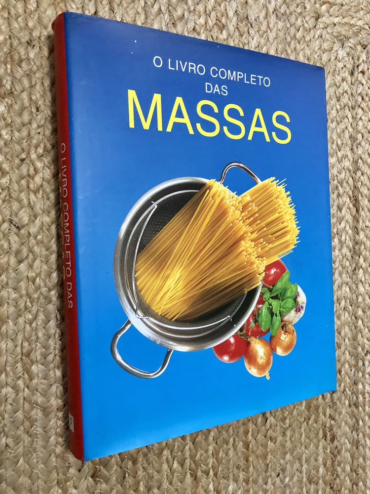 Varios livros de cozinha vegetariana + Massas