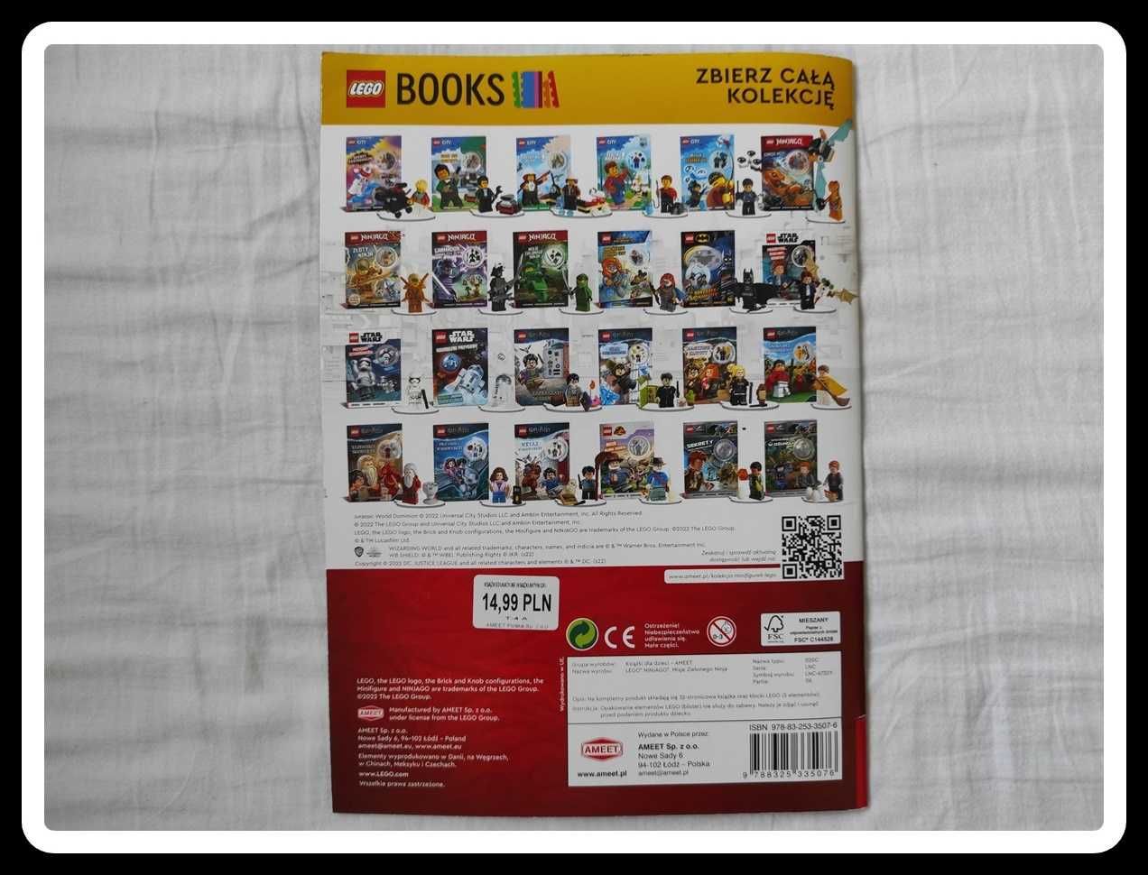 Lego - 2 gazetki z klockami NOWE Jurassic + Ninjago