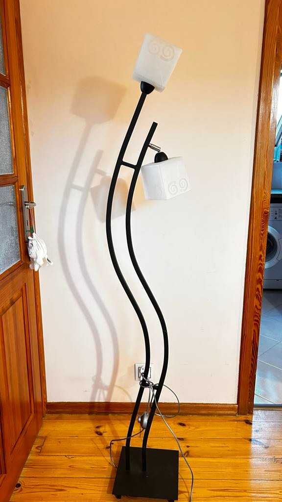 Zestaw lamp do salonu wisząca oraz lampa stojąca