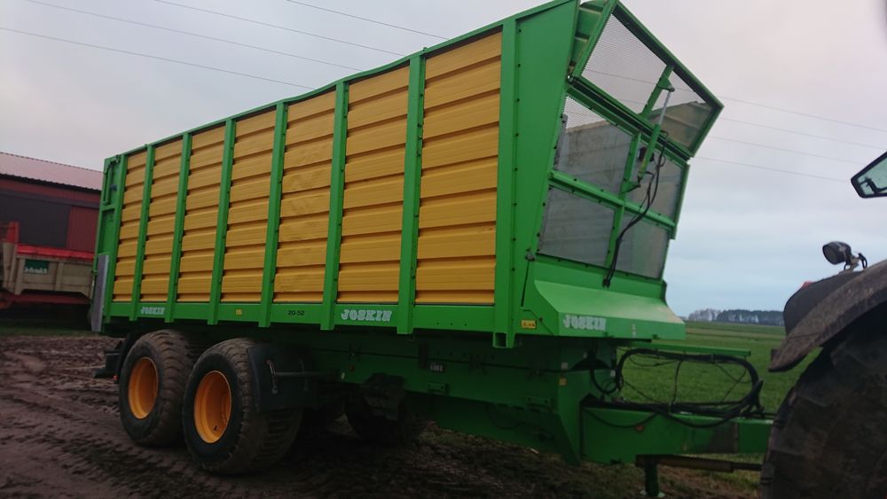 Przyczepa objętościowa Joskin silospace 20/38, Bergmann htw