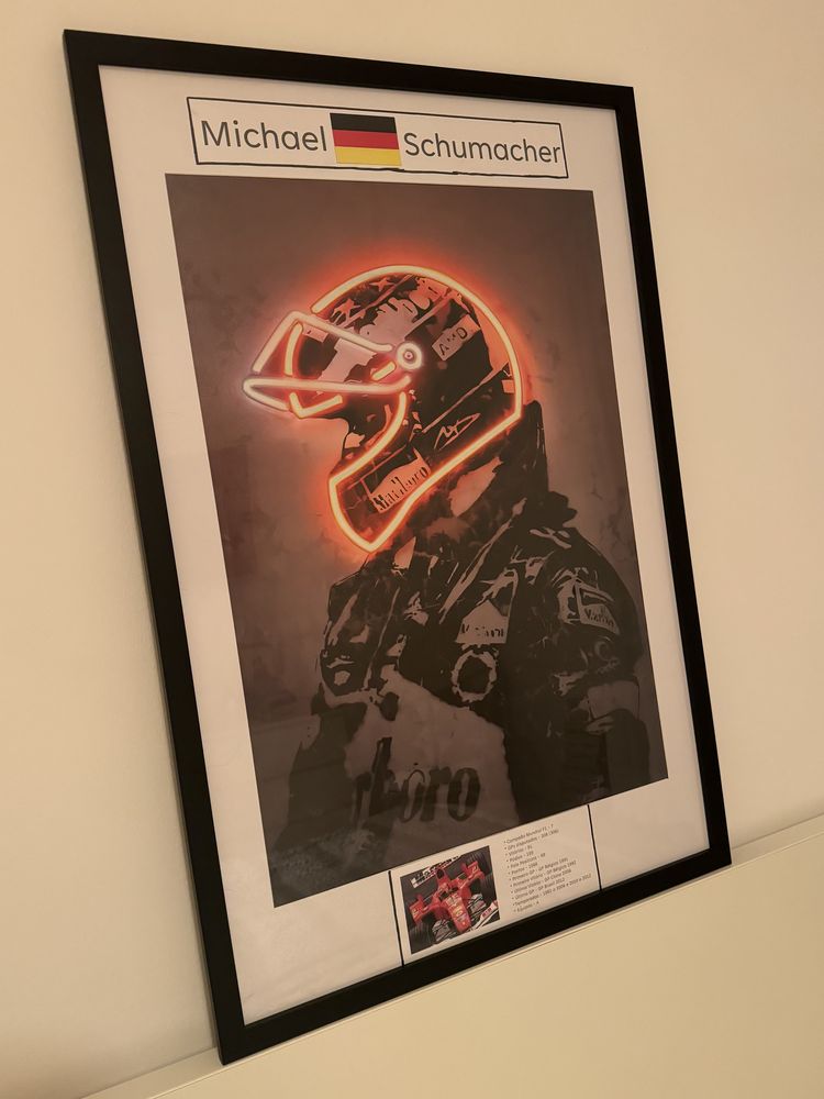 Quadro Michael Schumacher