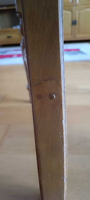 Dębowe stołki 4 szt. w jasnym kolorze