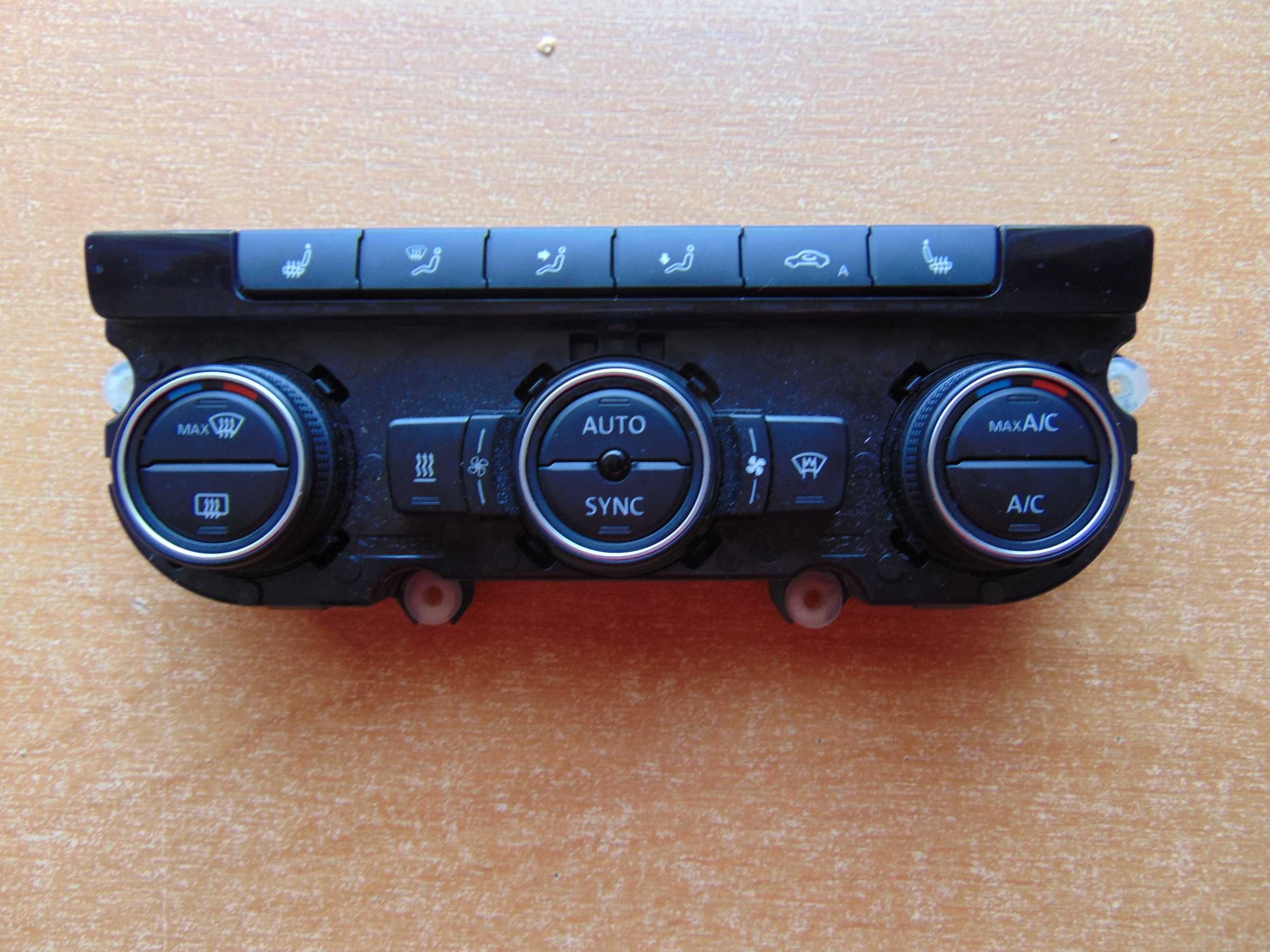 panel klimatyzacji podgrzewana szyba webasto vw passat b7 cc b6