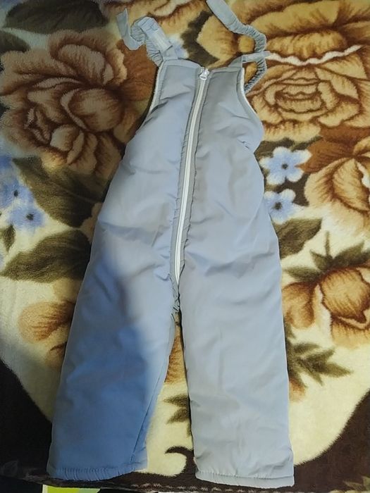 Дитячий зимовий комбінезон трансформер 3в1 на овчині 0-2 роки