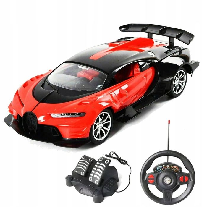 Samochód Rc Zdalnie Sterowany Duże Auto Kierownica Pedały