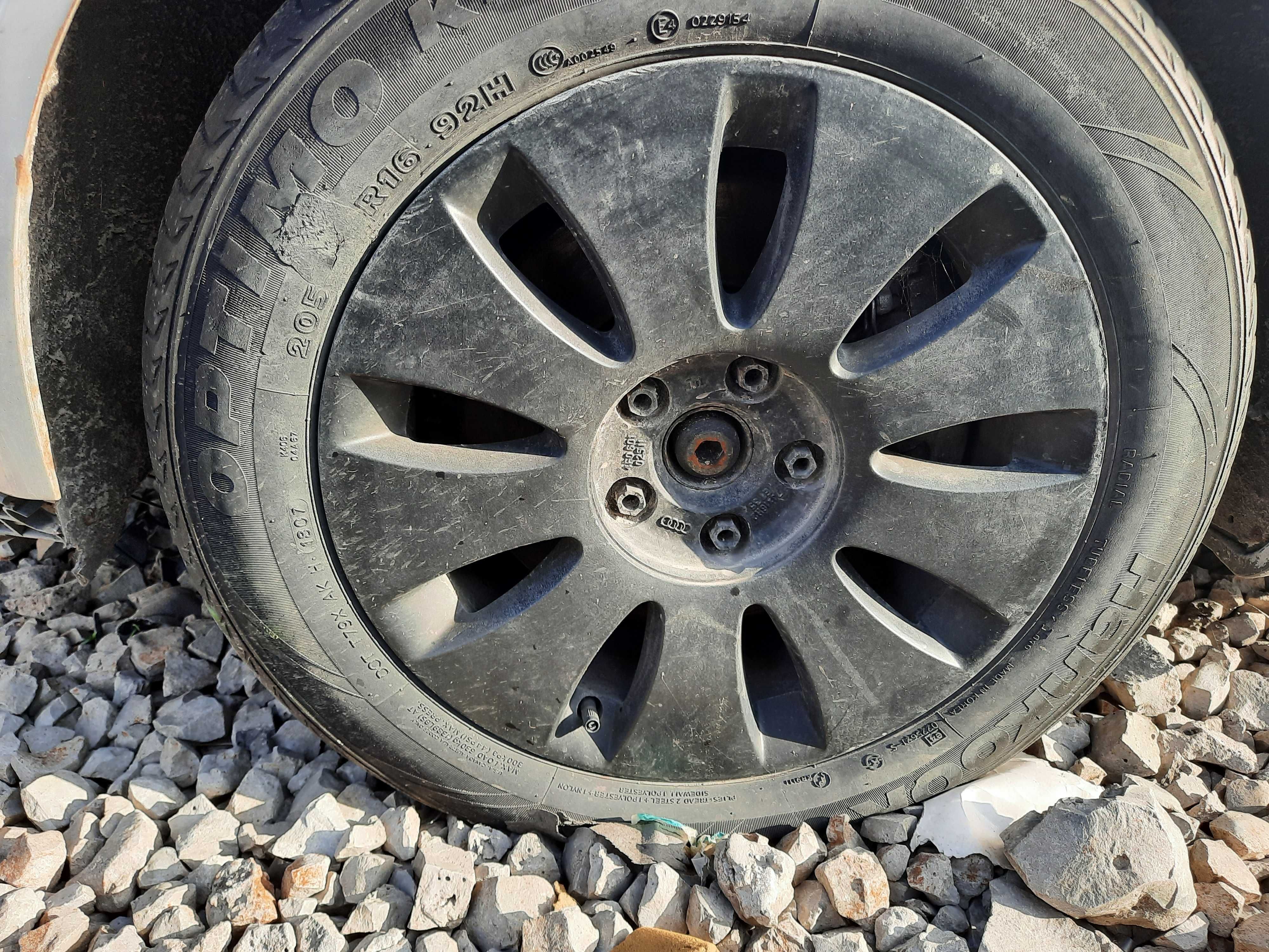Диски комплект audi R16 5x112 ET35 ЦО 57 ауди РАЗБОРКА