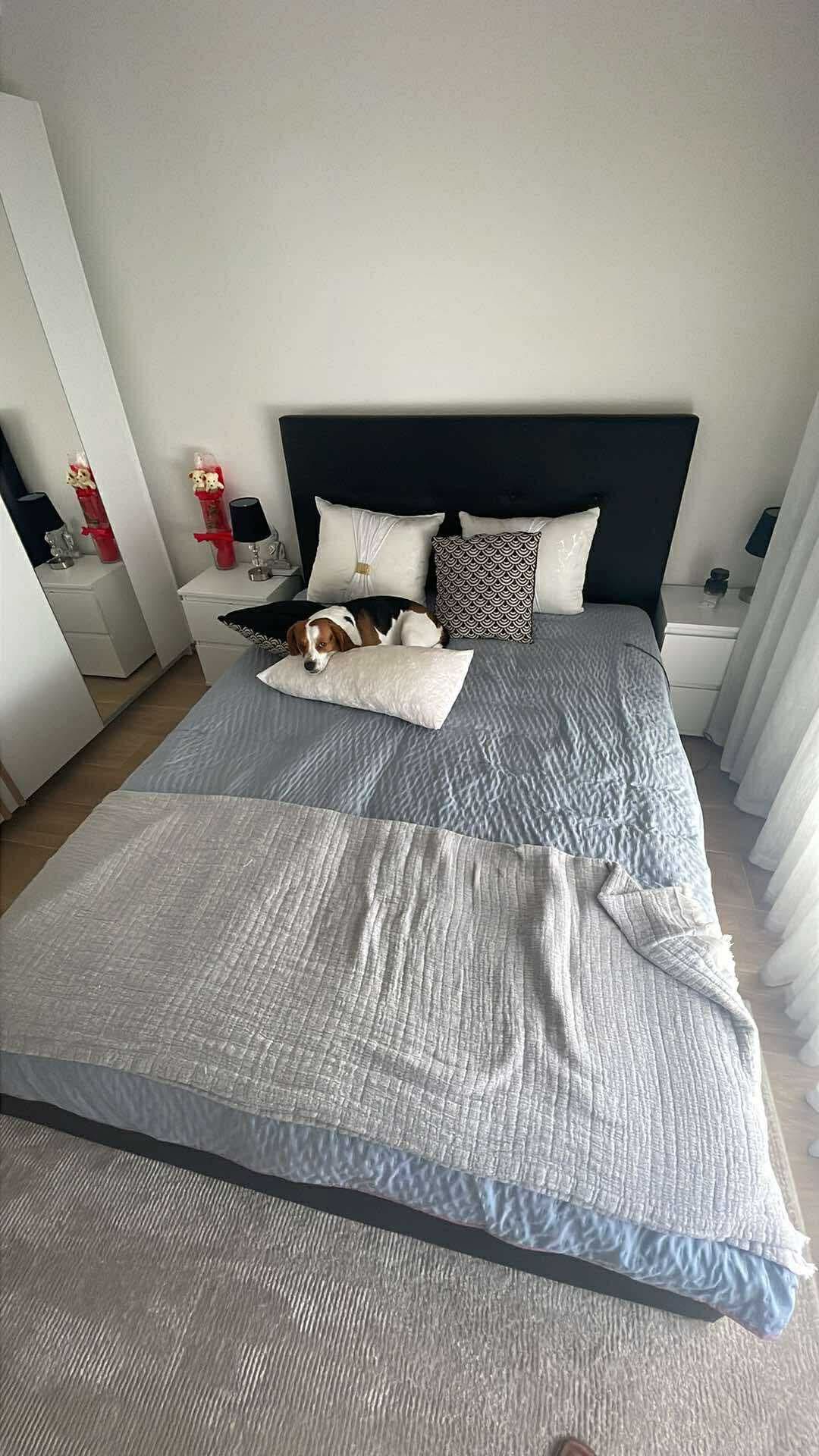 Cama casal com colchão inc