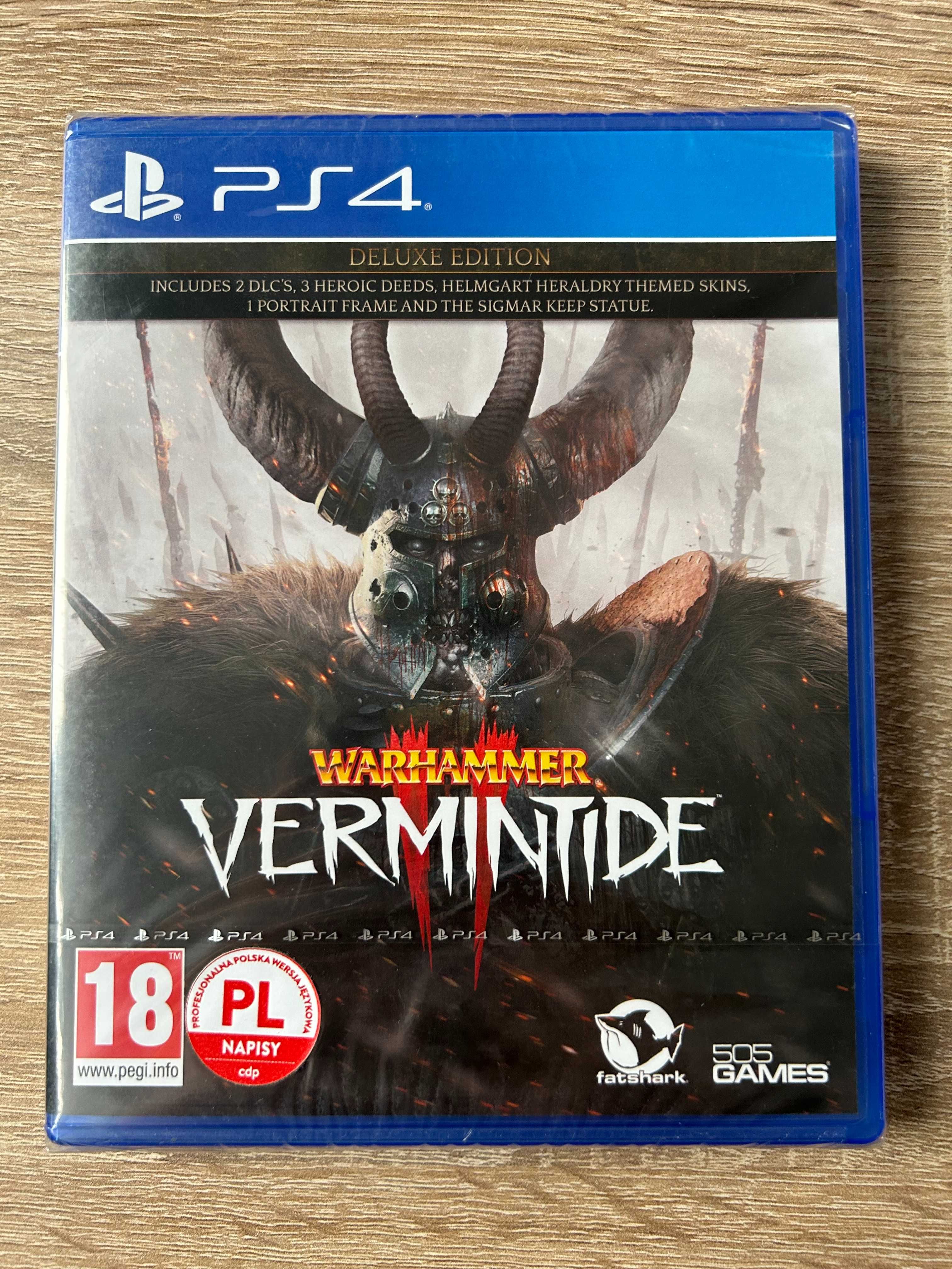 Warhammer: Vermintide II - Deluxe Edition - PS4 - PL - NOWA, FOLIA