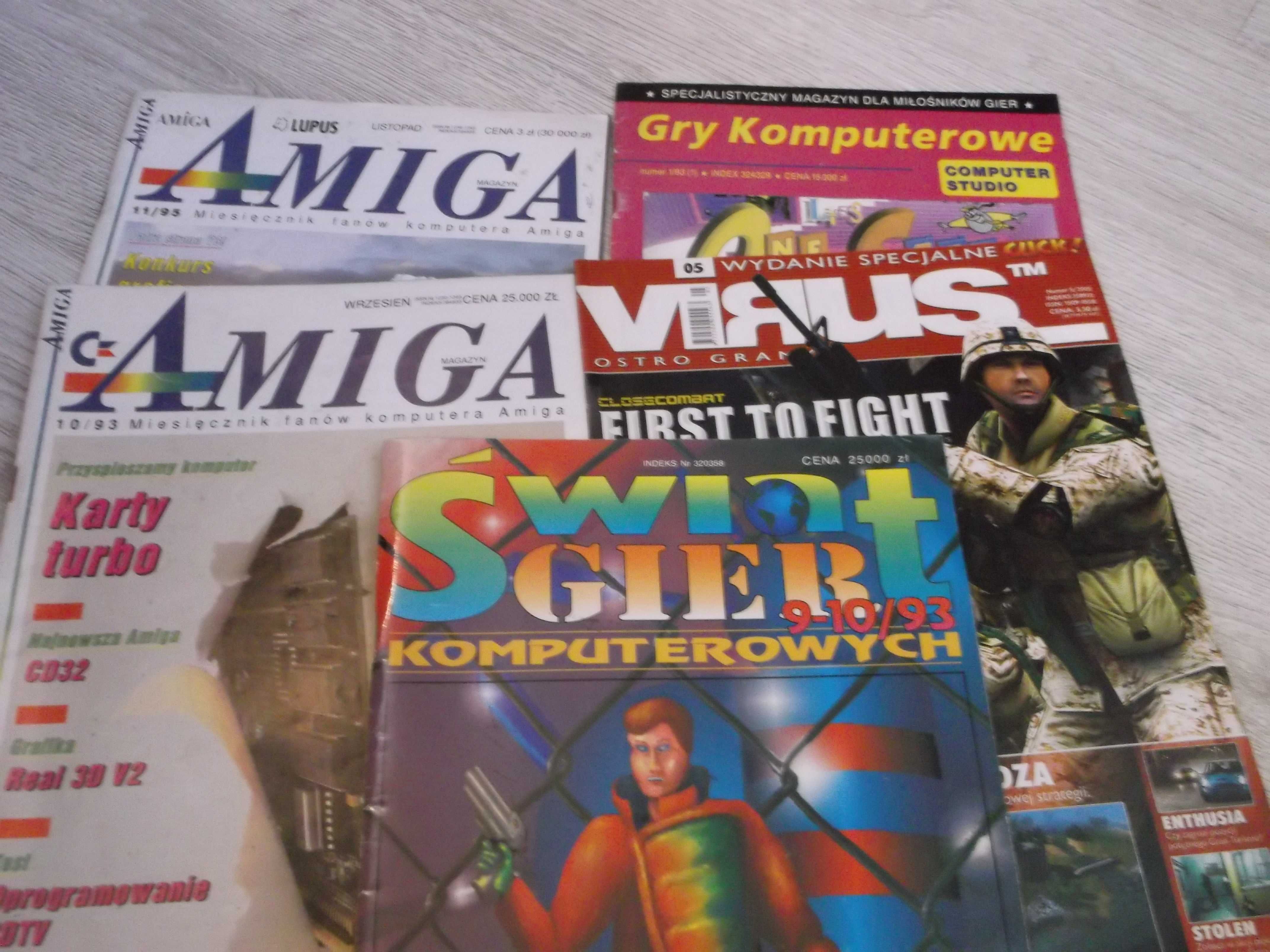 Dyskietki - gry, programy Amiga i inne do Amigi
