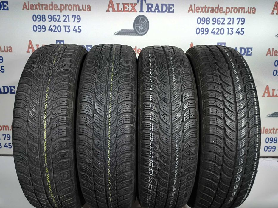4 шт. 165/70 R14 Sava Eskimo S3+зимові шини вживані,