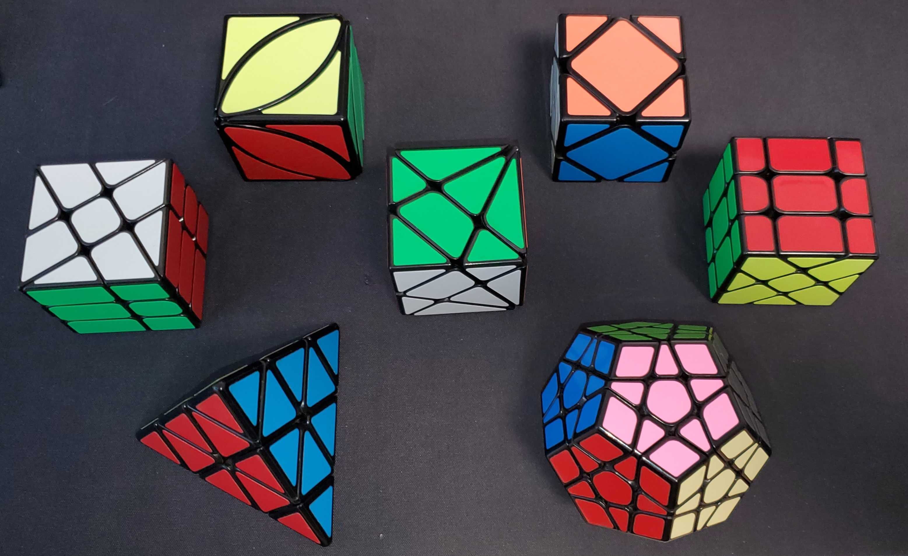 Кубік-рубіка. Набір різноманітних, енергонезалежних (!) головоломок