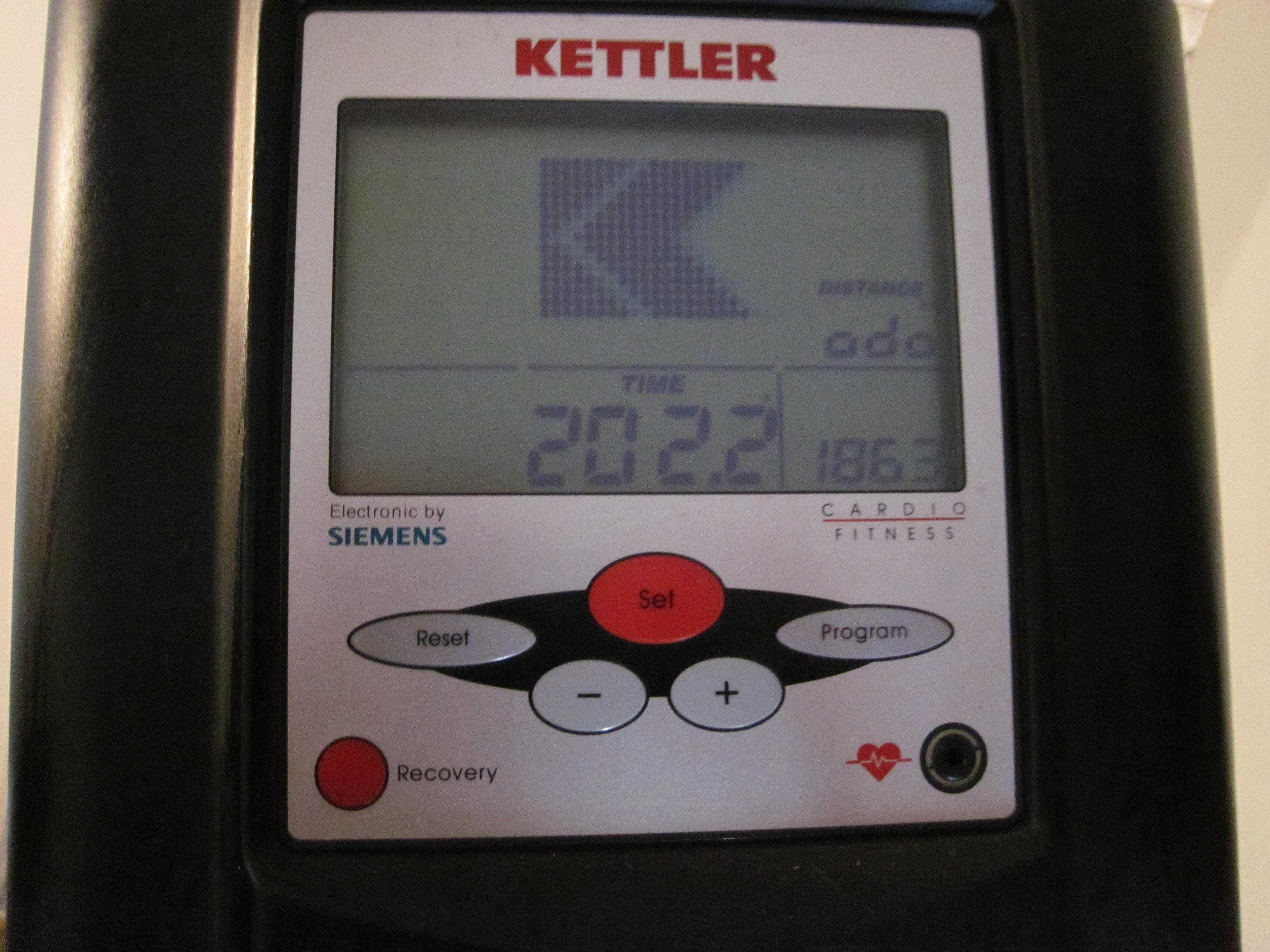 Orbitrek kettler Ergometer CX2 koło 22kg do 150kg